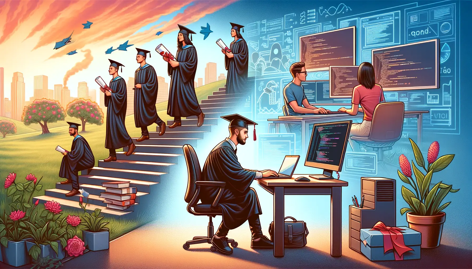 Recent graduate Alt Text